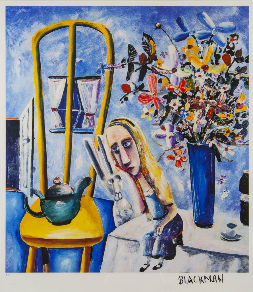 Charles Blackman 'Alice on the Table'