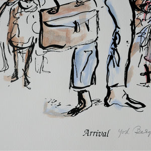 Yosl Bergner 'Arrival, from The Kimberley Album'