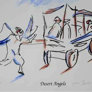 Yosl Bergner 'Desert Angels, from The Kimberley Album'