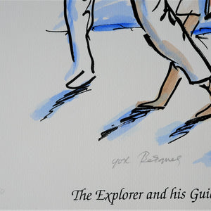 Yosl Bergner 'The Explorer and His Guide, from The Kimberley Album'