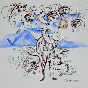 Yosl Bergner 'The Stranger, from The Kimberley Album'
