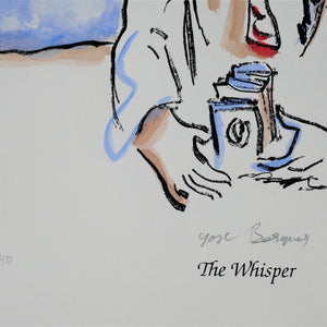 Yosl Bergner 'The Whisper, from The Kimberley Album'
