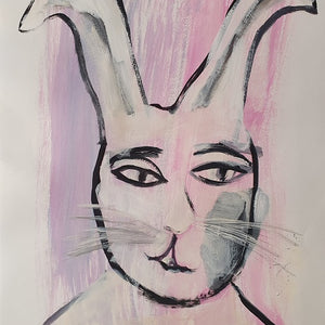 Auguste Blackman 'Depressed Bunny'