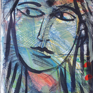 Auguste Blackman 'Face in the Foliage'
