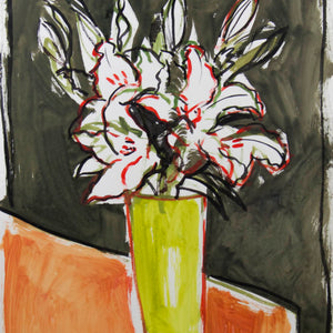 Auguste Blackman 'Lilies 7'