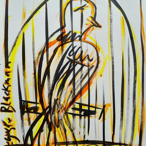 Auguste Blackman 'The caged bird sings of freedom'