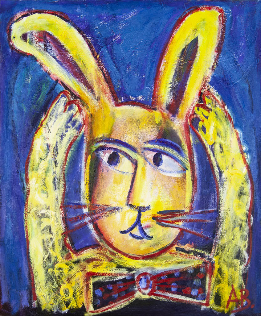 Auguste Blackman 'Bow-Tie Bunny'
