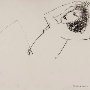 Charles Blackman 'Girl lying down'