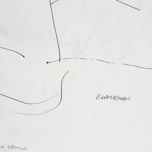 Charles Blackman 'Drawn in the Presence of John Olsen'