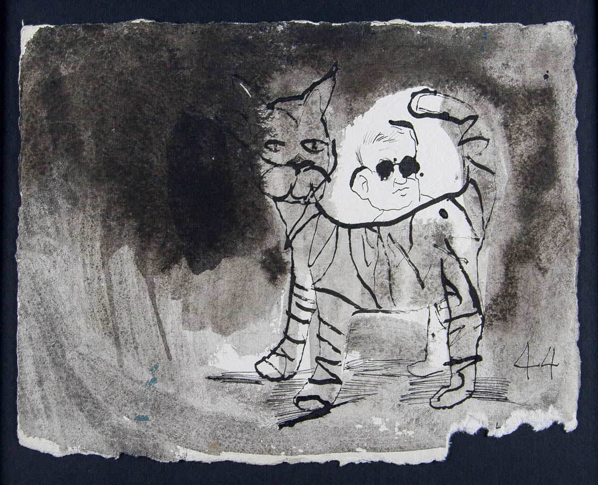 McLean Edwards 'Untitled (Cool Cat)'