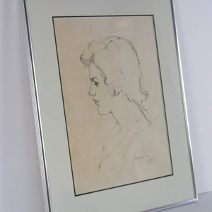 Robert Juniper 'Untitled (Portrait of Paul Clarke)' - Collected by Charles