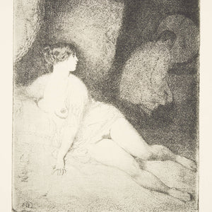 Norman Lindsay 'Boudoir' - collected by Edwina