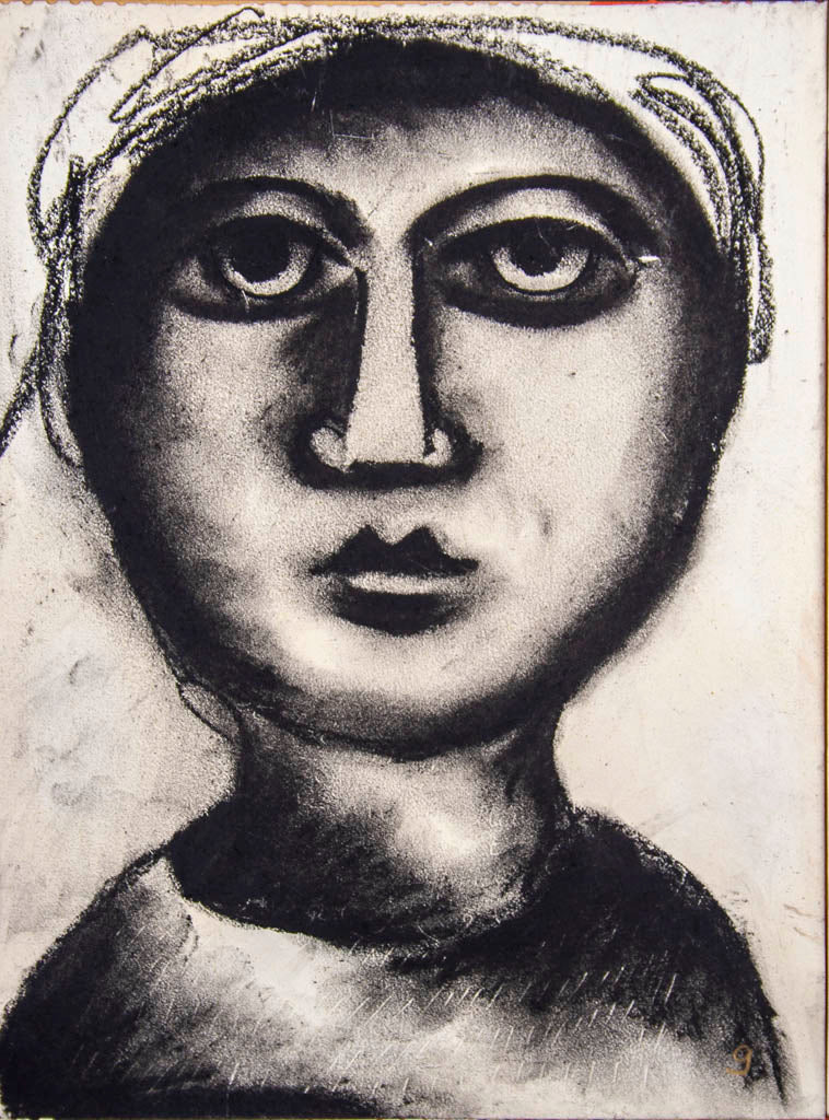 Mirka Mora 'Portrait in Chiaroscuro'