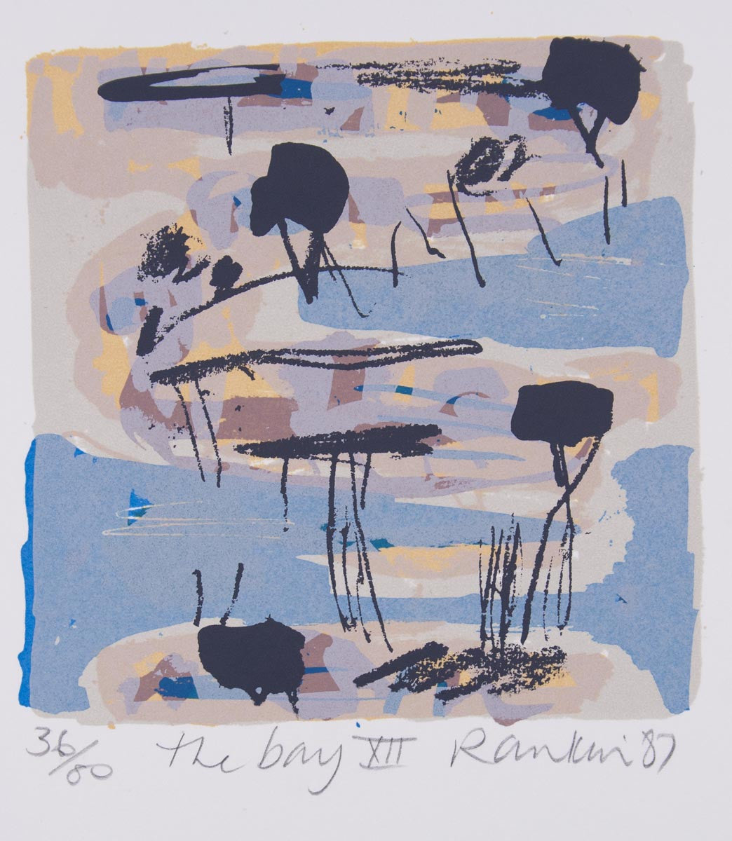 David Rankin 'The Bay XII' - screenprint on paper
