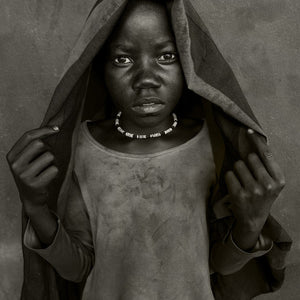 Christopher Rimmer 'Orphaned Girl - Owupo Namibia' - pigment print