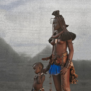 Christopher Rimmer 'Ovahimba Mother & Child, Southern Angola'