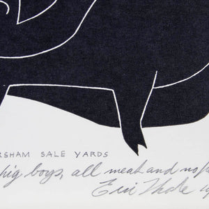 Eric Thake 'Horsham Sale Yards: She’s a beautiful pig boys, all meat and no pertaters'