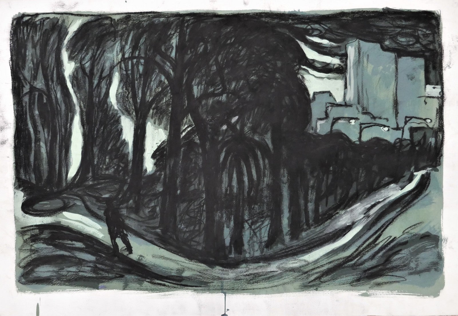Rick Amor 'Study for 'Garden by the City''