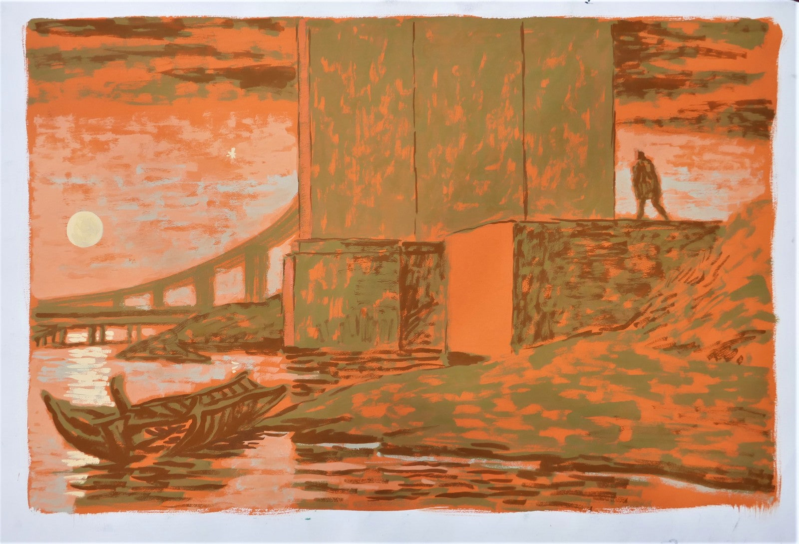 Rick Amor 'Study for 'Garden by the City''