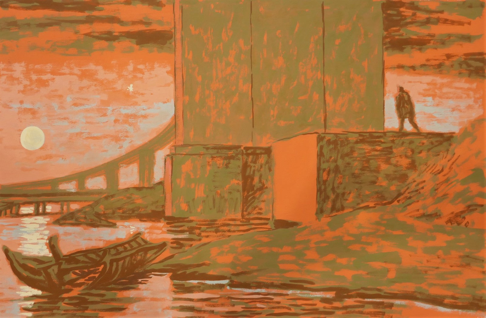 Rick Amor 'Study for 'Garden by the City''