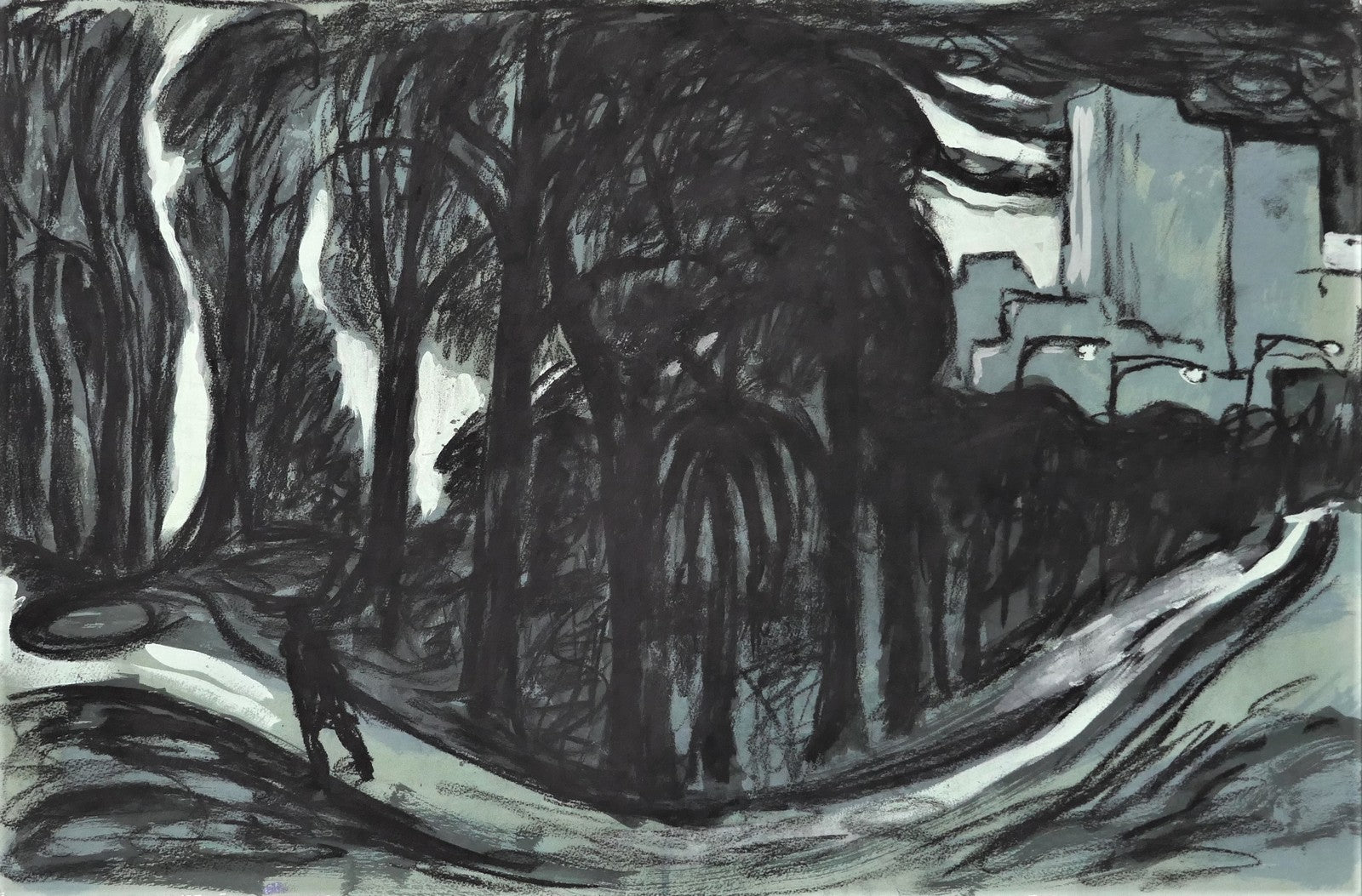 Rick Amor 'Study for 'Garden by the City''