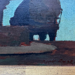Rick Amor 'Untitled (Tanker under a Bridge)'