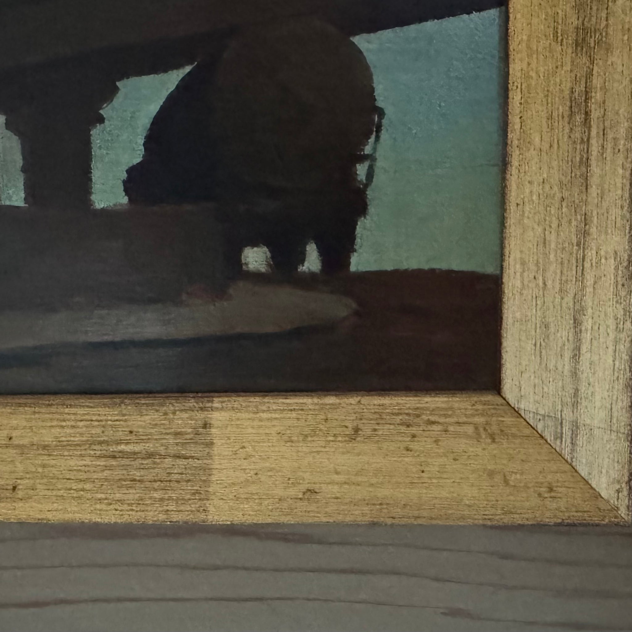 Rick Amor 'Untitled (Tanker under a Bridge)'