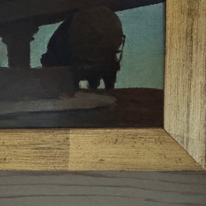 Rick Amor 'Untitled (Tanker under a Bridge)'