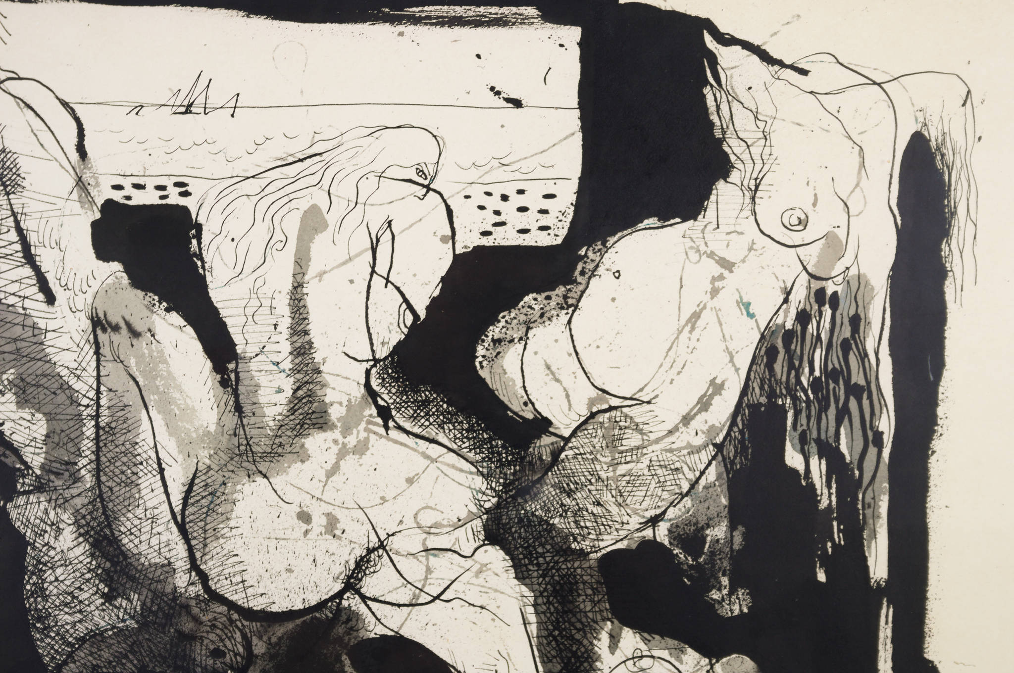 Rick Amor 'Untitled (figures)'