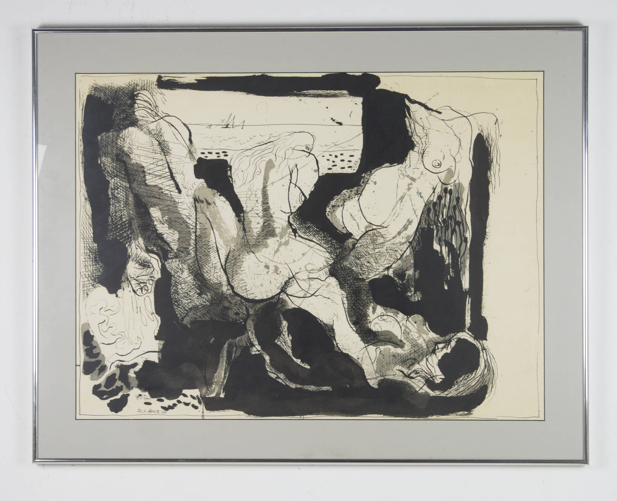 Rick Amor 'Untitled (figures)'