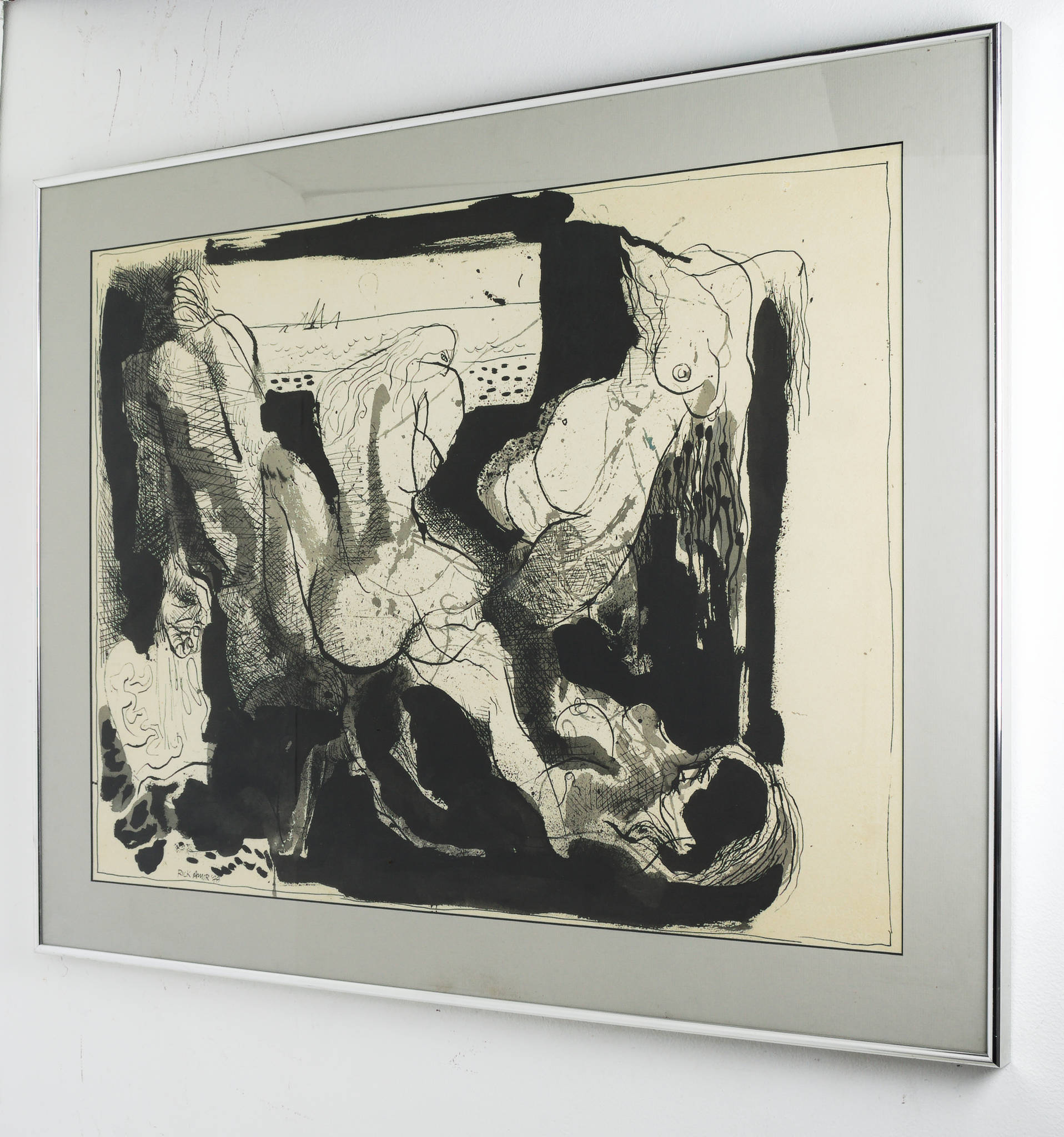 Rick Amor 'Untitled (figures)'