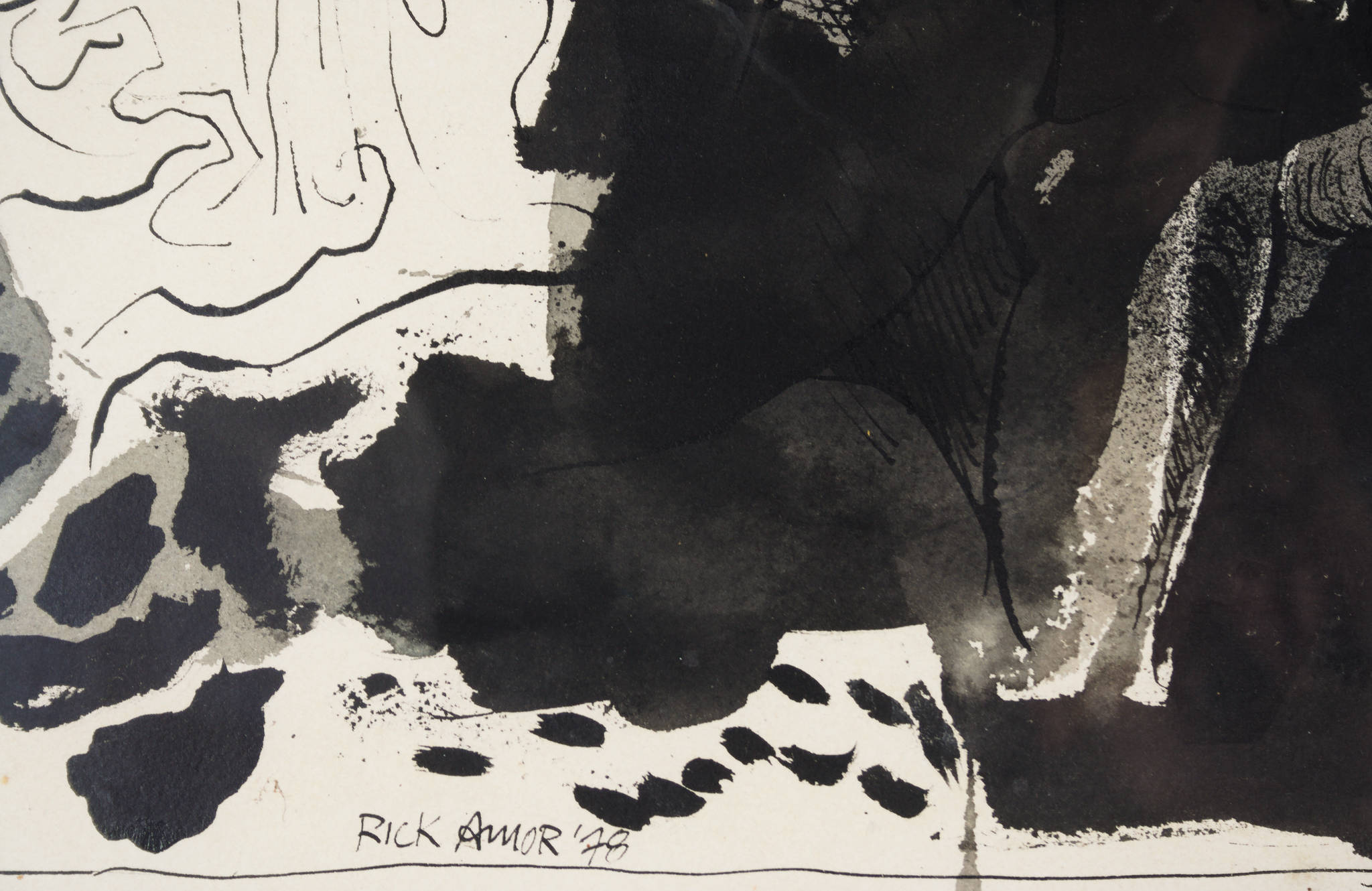 Rick Amor 'Untitled (figures)'