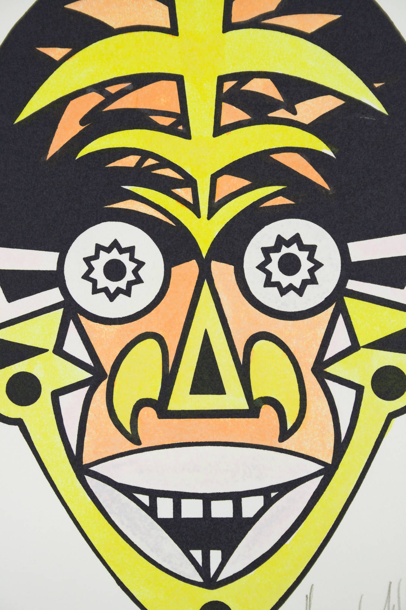 Howard Arkley 'Zappo Head'