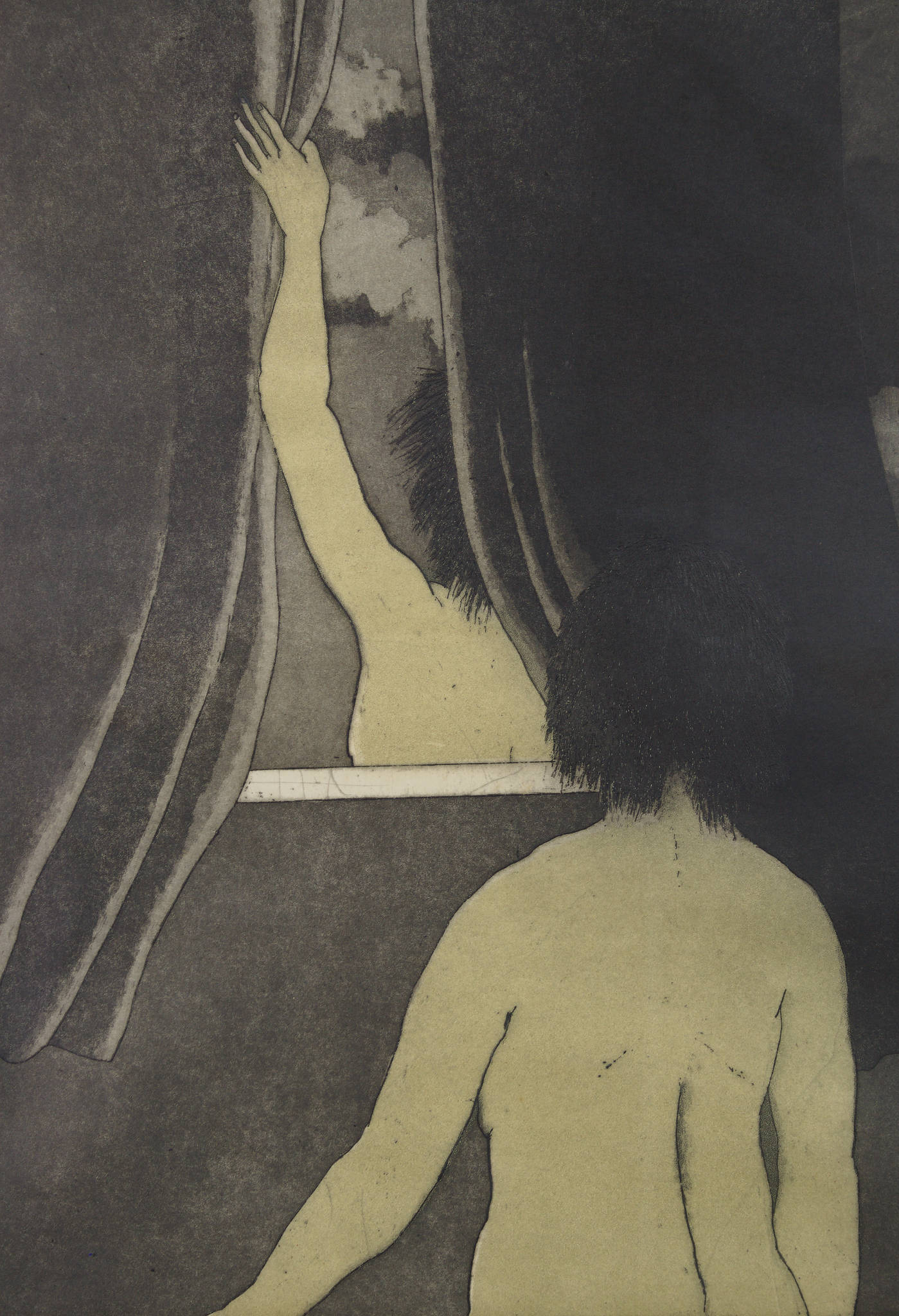 George Baldessin 'Night Personages '