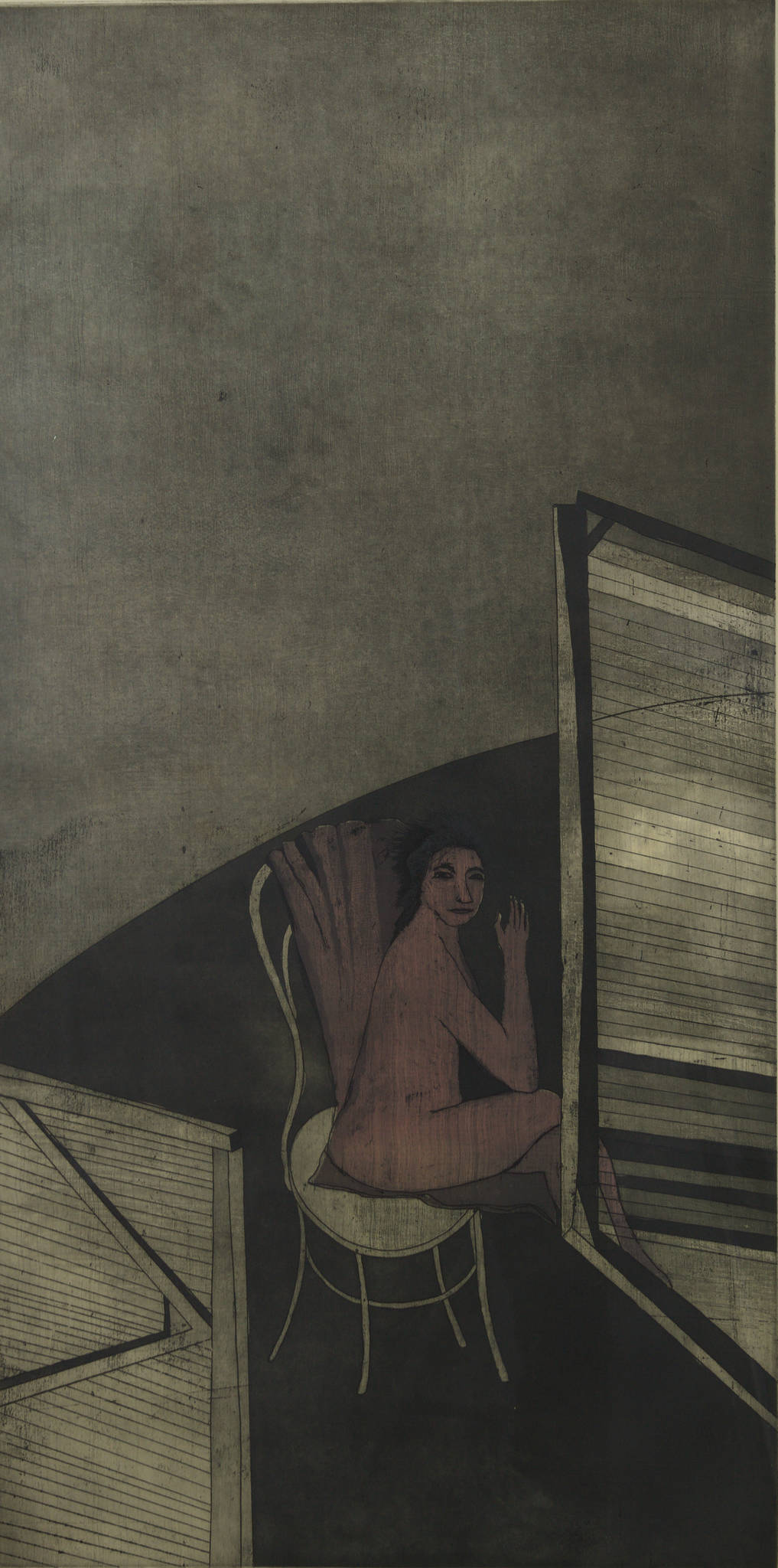 George Baldessin 'Personage and Entrances'