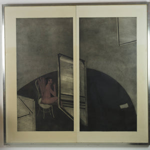 George Baldessin 'Personage and Entrances'