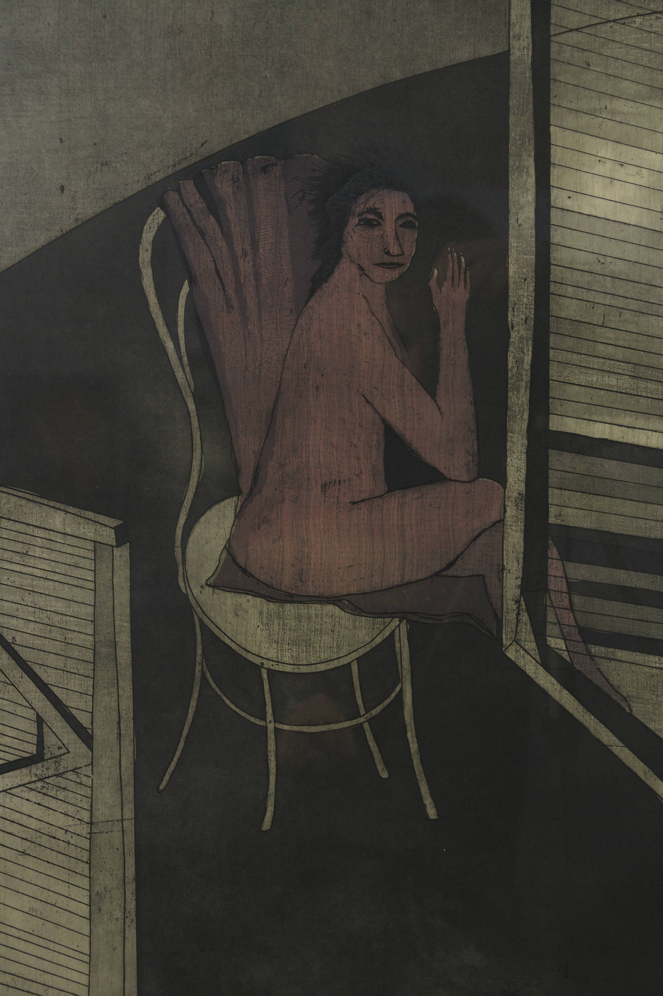 George Baldessin 'Personage and Entrances'