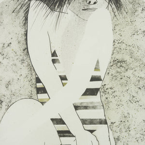 George Baldessin 'The Bather I (Black and White)'