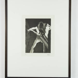 George Baldessin 'Striped Costume or The parlour any evening'