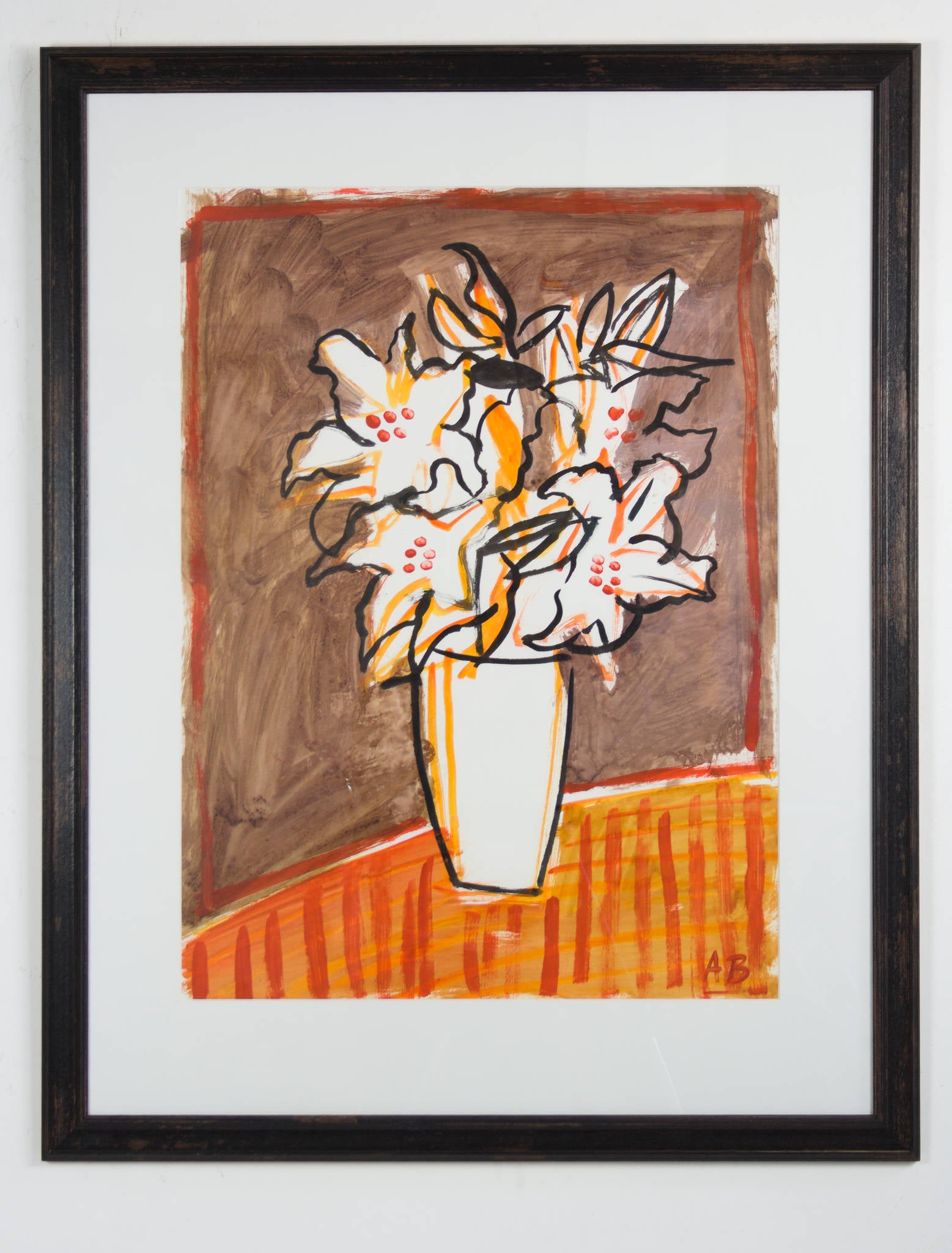 Auguste Blackman 'Lilies 11'