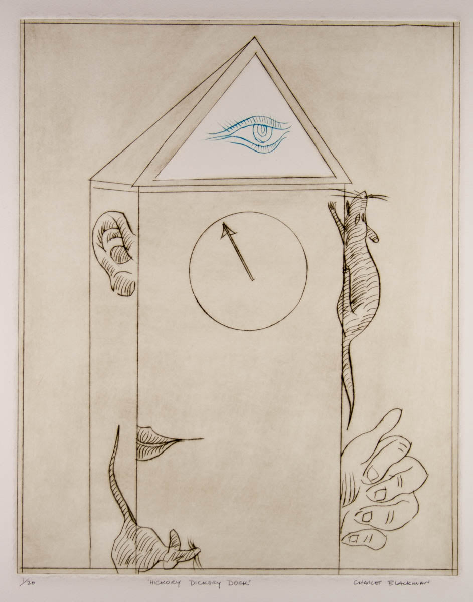 Charles Blackman 'Hickory Dickory Dock'