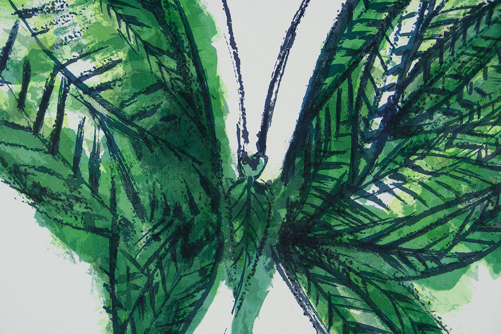 Charles Blackman 'Leaf Butterfly'