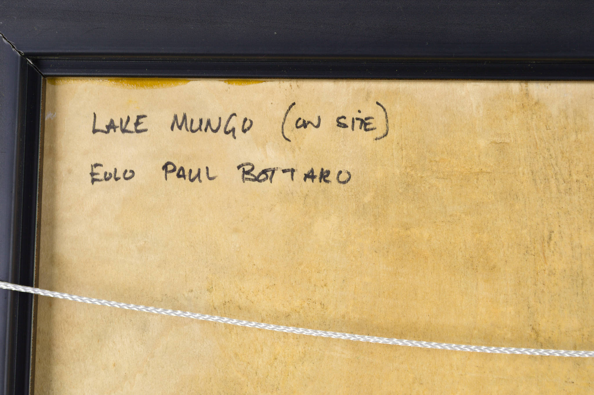 Eolo Paul Bottaro 'Lake Mungo (on site)'