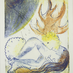 Arthur Boyd 'Untitled (Nebuchadnezzar on Fire)'