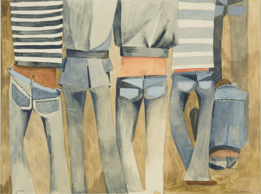 Dorothy Braund 'Jeans I'