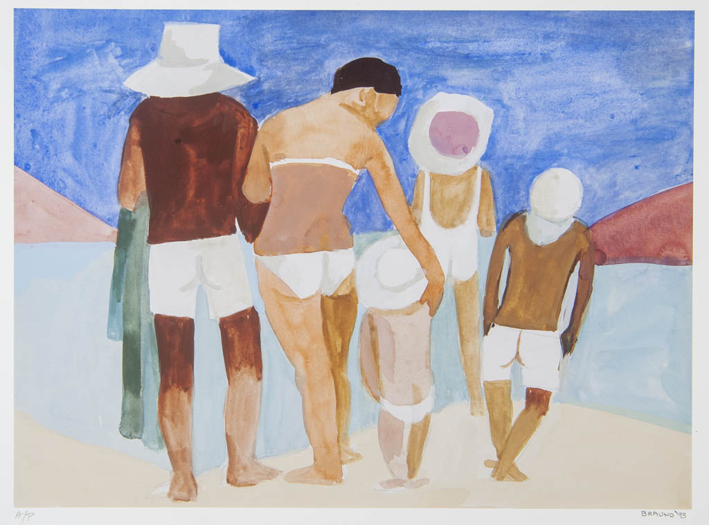 Dorothy Braund 'Untitled (Day at the Beach)'
