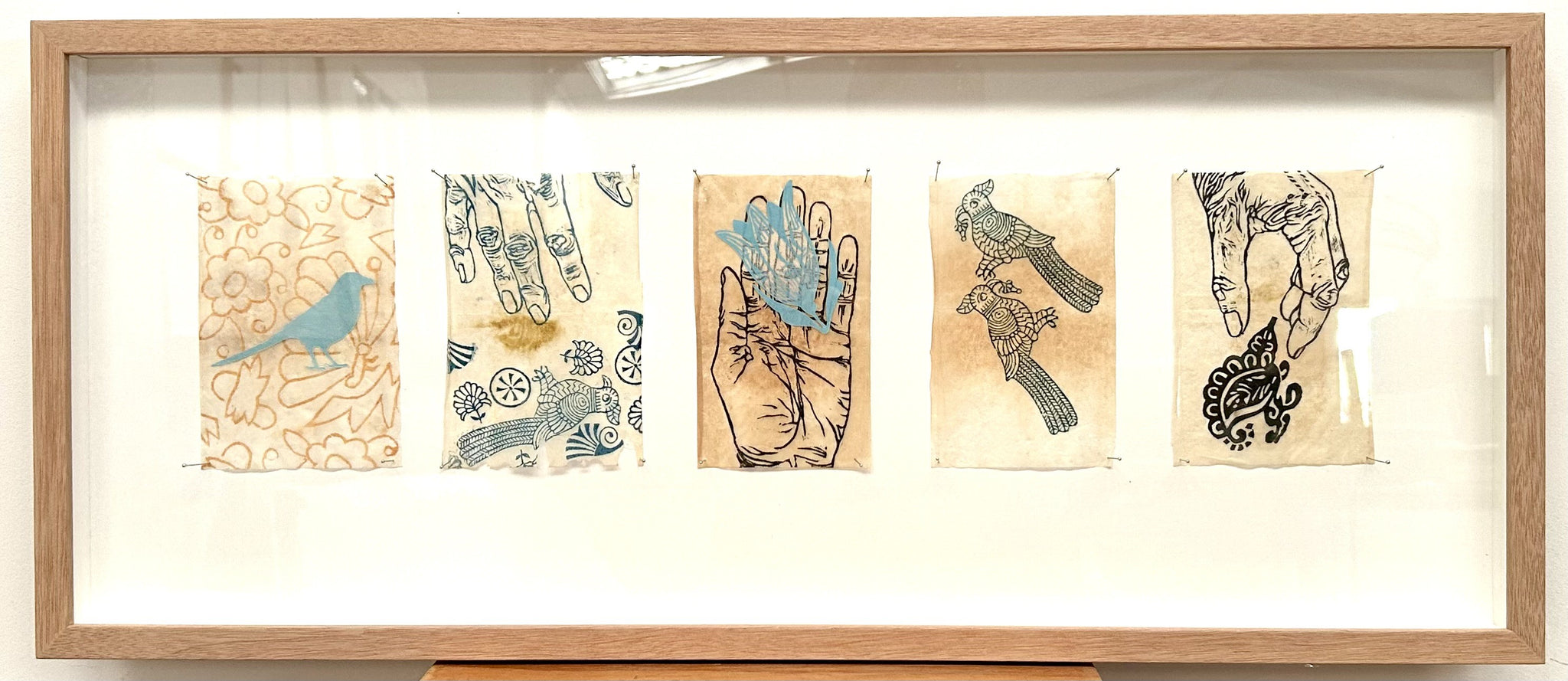 Loris Button 'A Travelling Tale from Rajasthan & Gelderland'