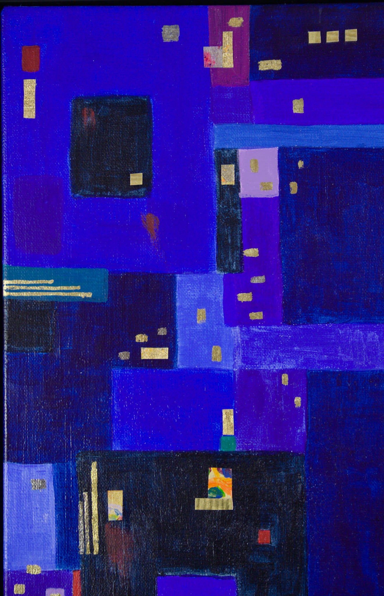 Carol Carstairs 'Nocturne en bleu VI'