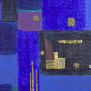 Carol Carstairs 'Nocturne en bleu VI'