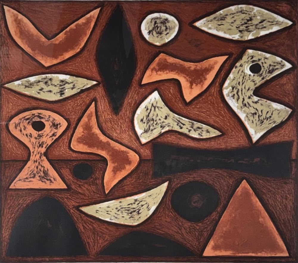 John Coburn 'Burning Land'